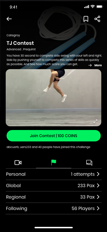 Gamify your jump rope